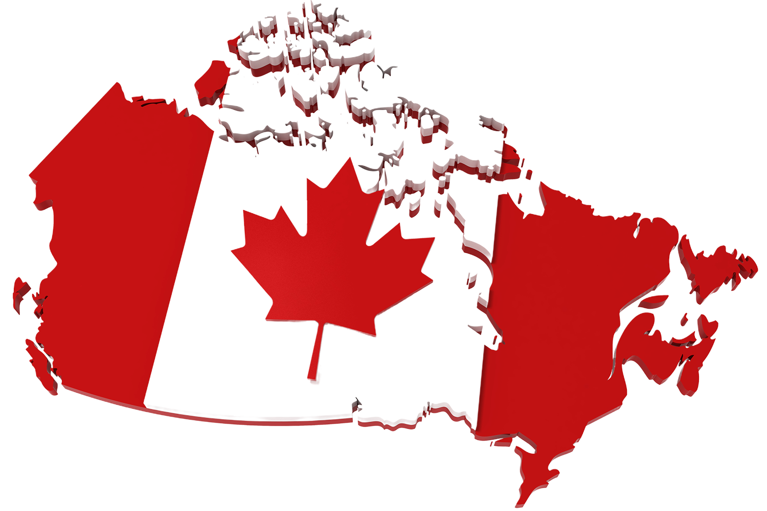 Canada Map 3D